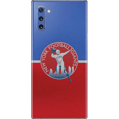 NFL New York Giants Vintage Galaxy Note 10 Skin